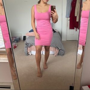 ✨ Pink Body Con Dress
